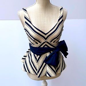 Anthropologie Maeve Sleeveless Blouse Size 0